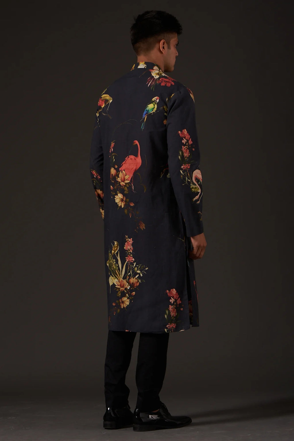 Kurta Churidar Black