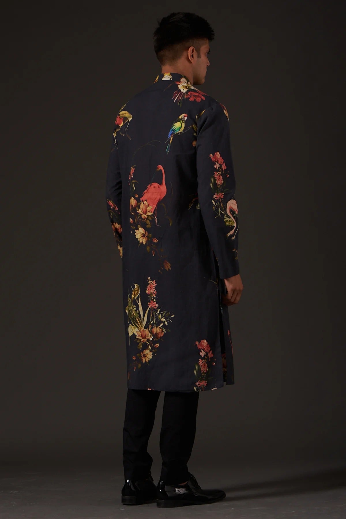 Kurta Churidar Black