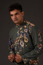Kurta Churidar Grey