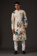 Kurta Churidar Ivory