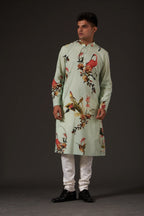Kurta Churidar Sage Green