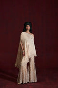 Beige Sharara Set
