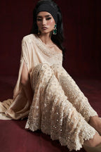 Beige Sharara Set