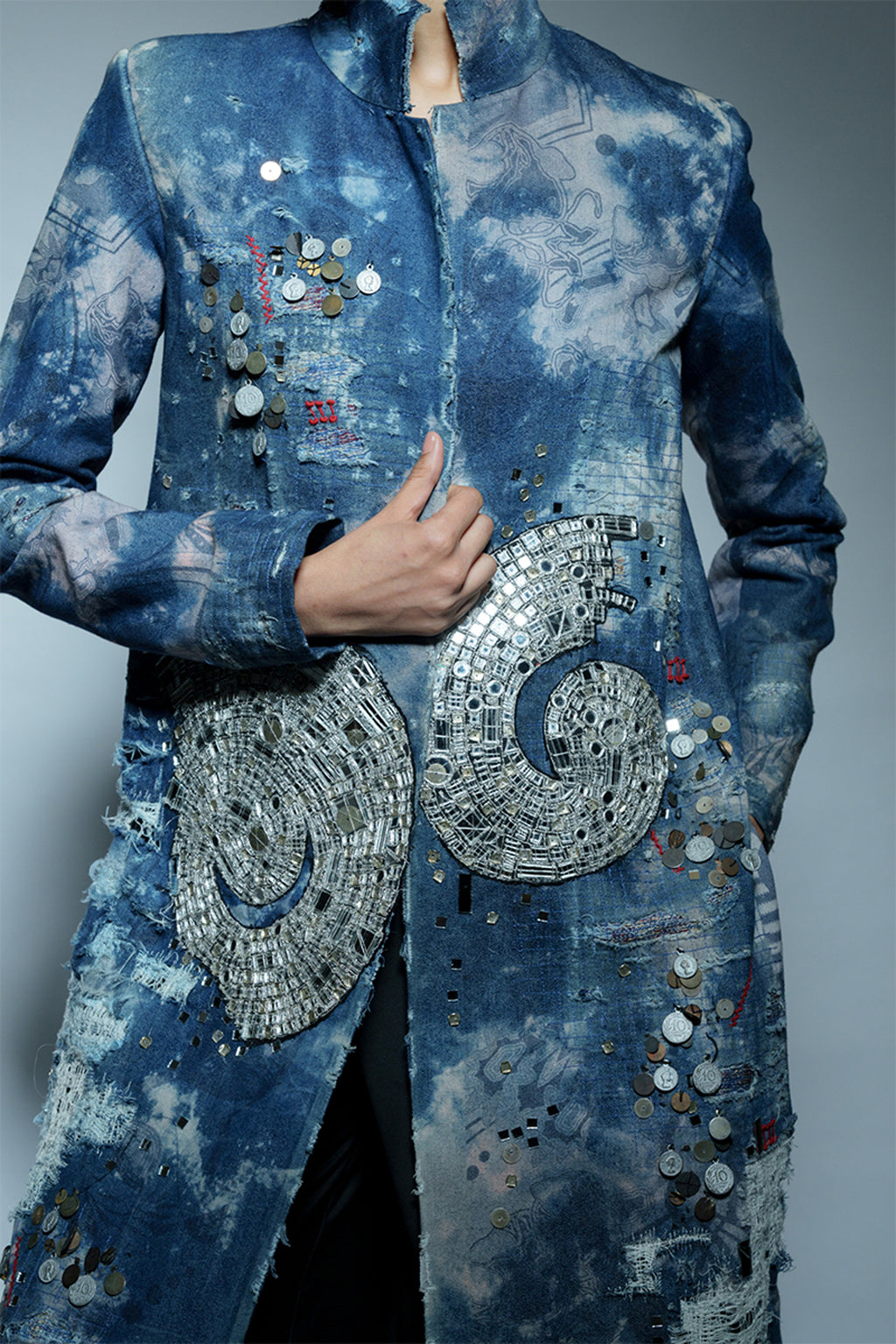 JACKET DENIM BLUE