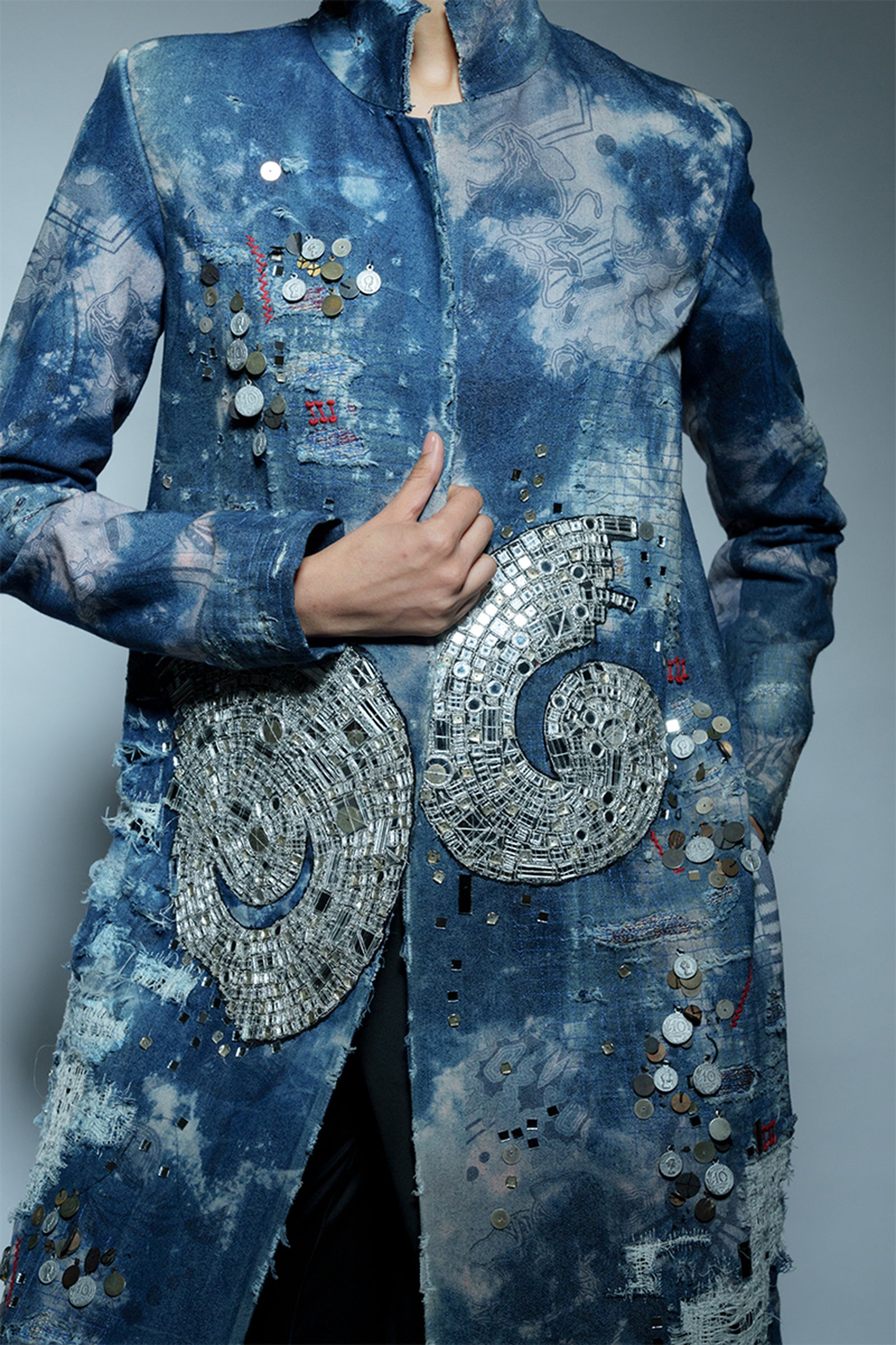 JACKET DENIM BLUE