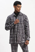 Jacket Black White