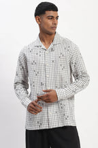Shirt Black White