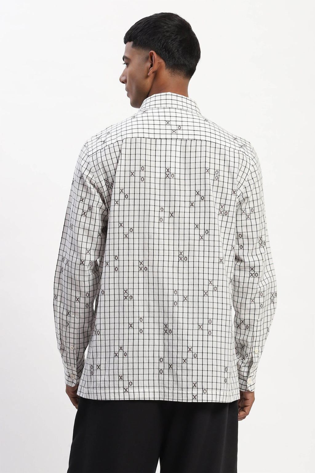 Shirt Black White