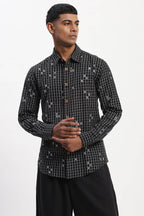 Shirt Black White
