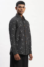Shirt Black White