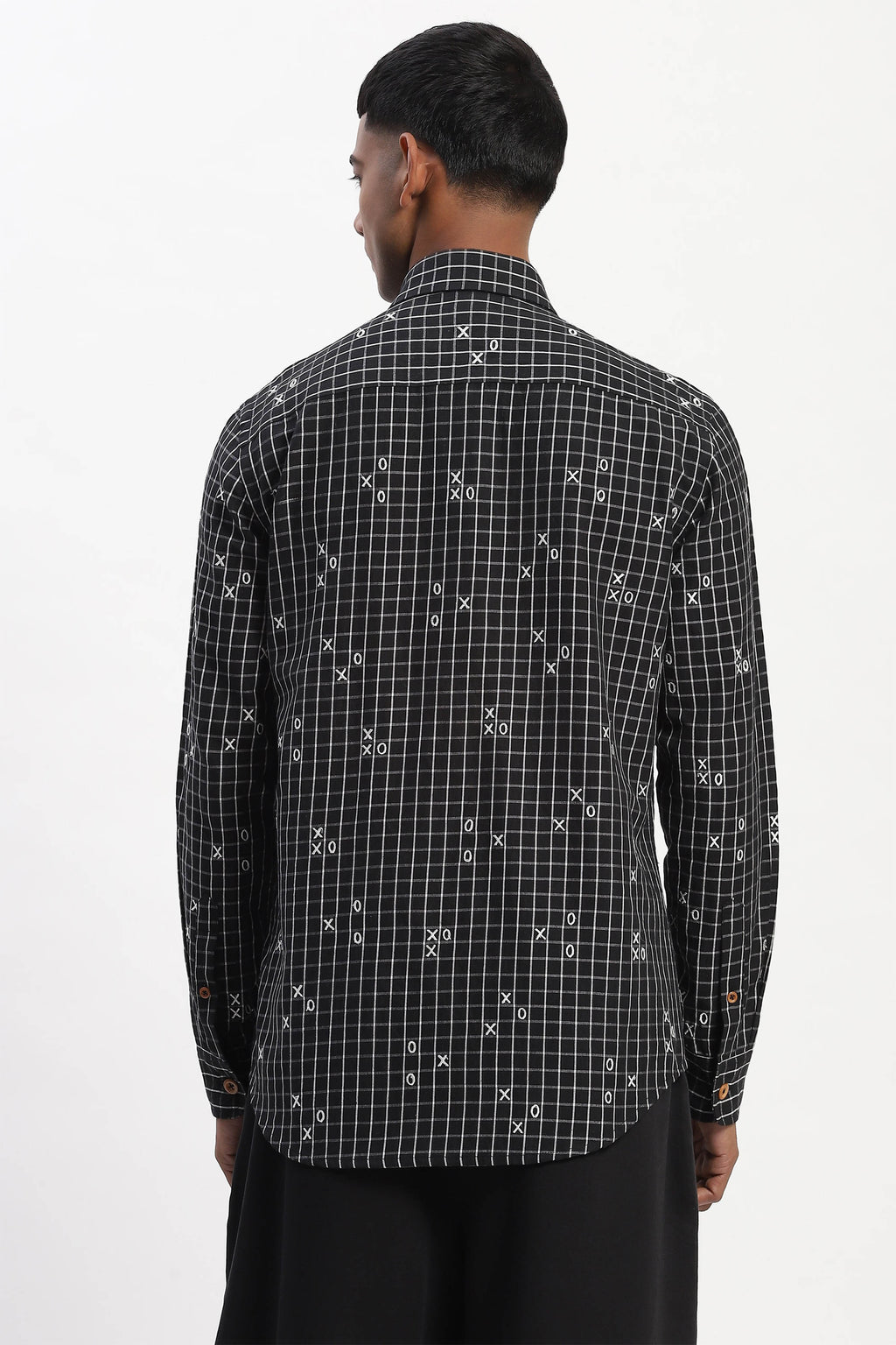 Shirt Black White