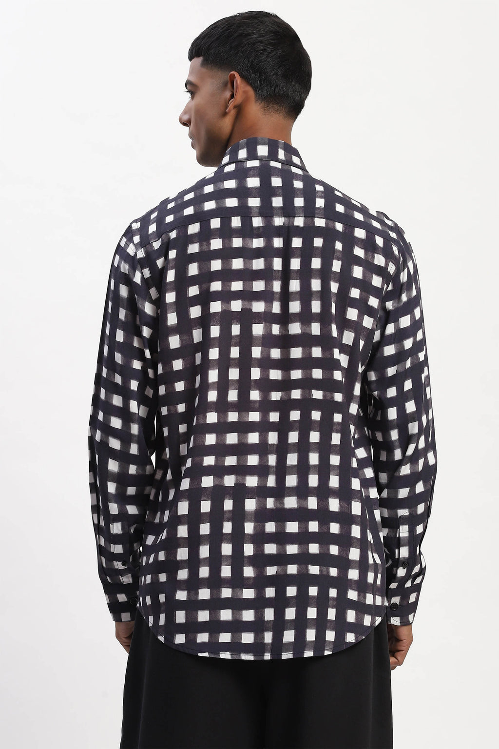 Shirt Black White