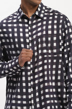 Shirt Black White