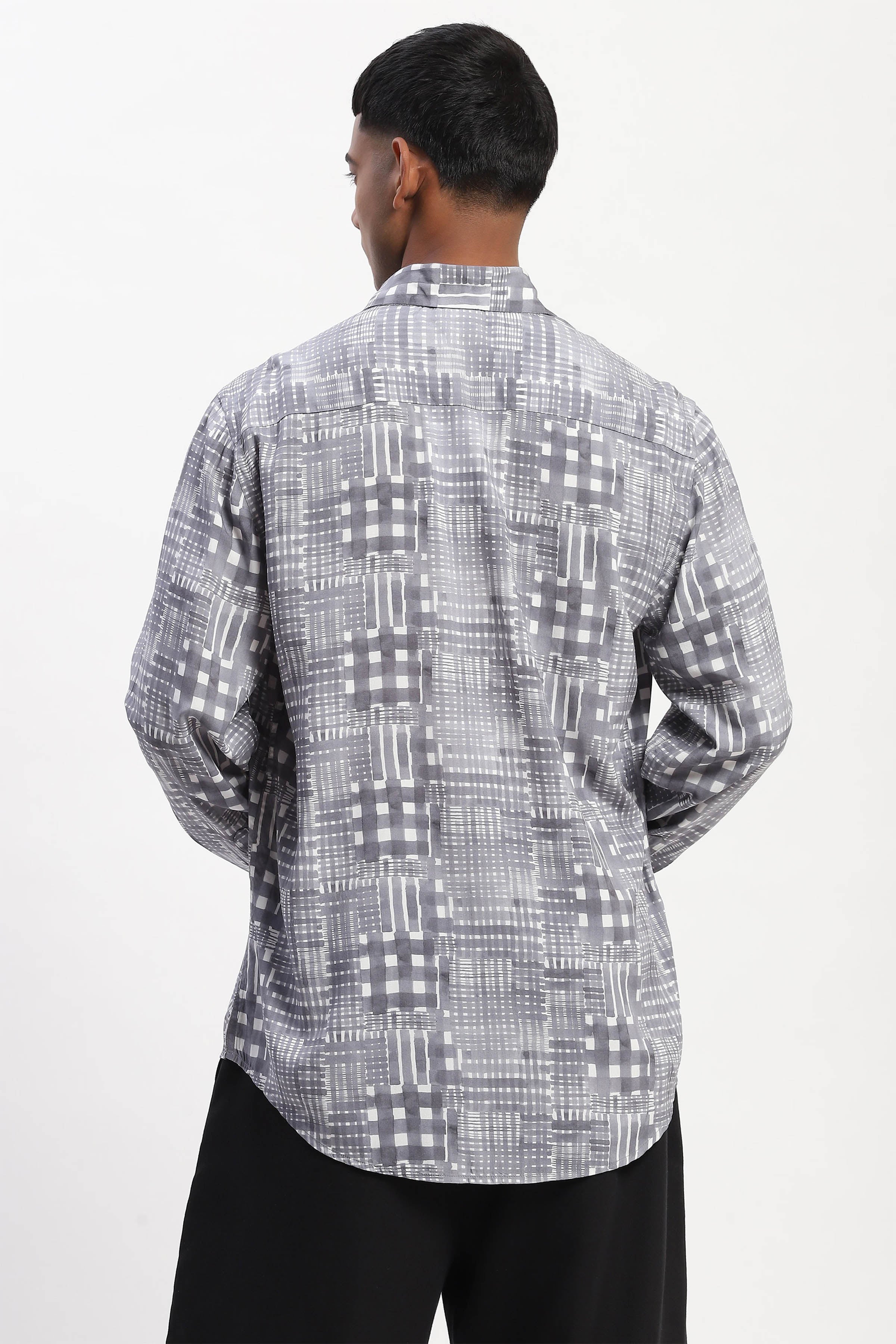 Shirt Black White