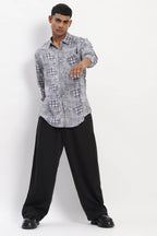 Shirt Black White