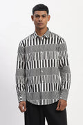Shirt Black White
