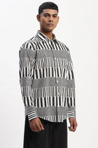 Shirt Black White
