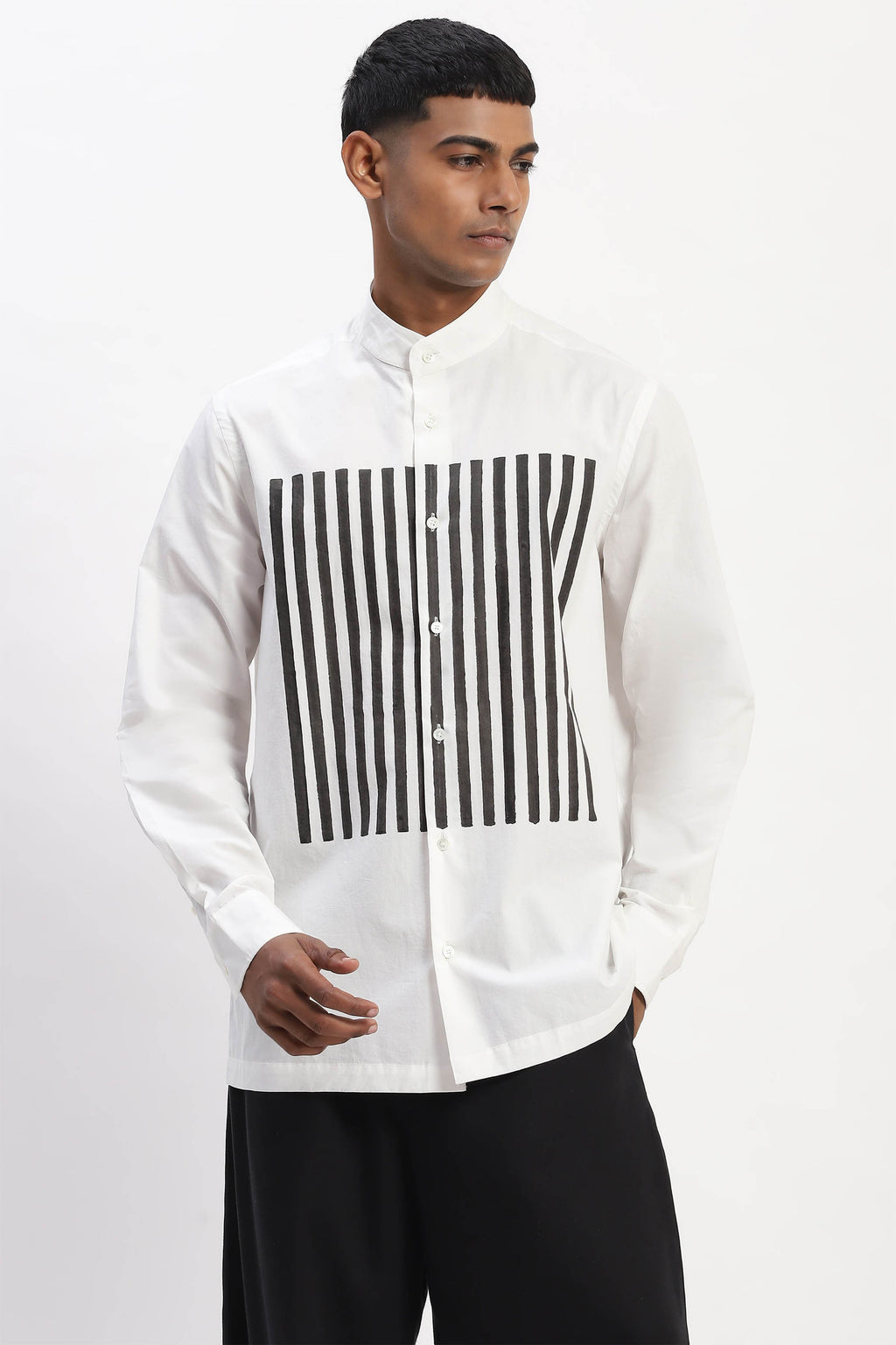 Shirt Black WHite