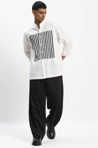 Shirt Black WHite