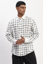 Shirt Black White