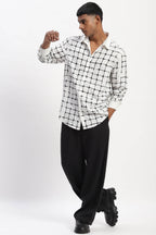 Shirt Black White