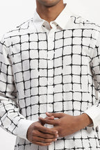 Shirt Black White