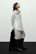 SHIRT BLACK WITH WHITE
