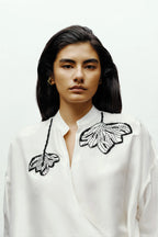 SHIRT BLACK WITH WHITE
