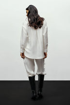 SHIRT BLACK WITH WHITE