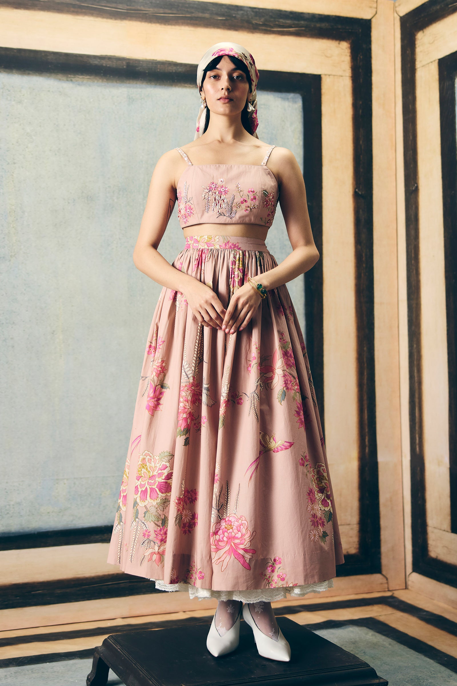 Skirt Bustier Chalk