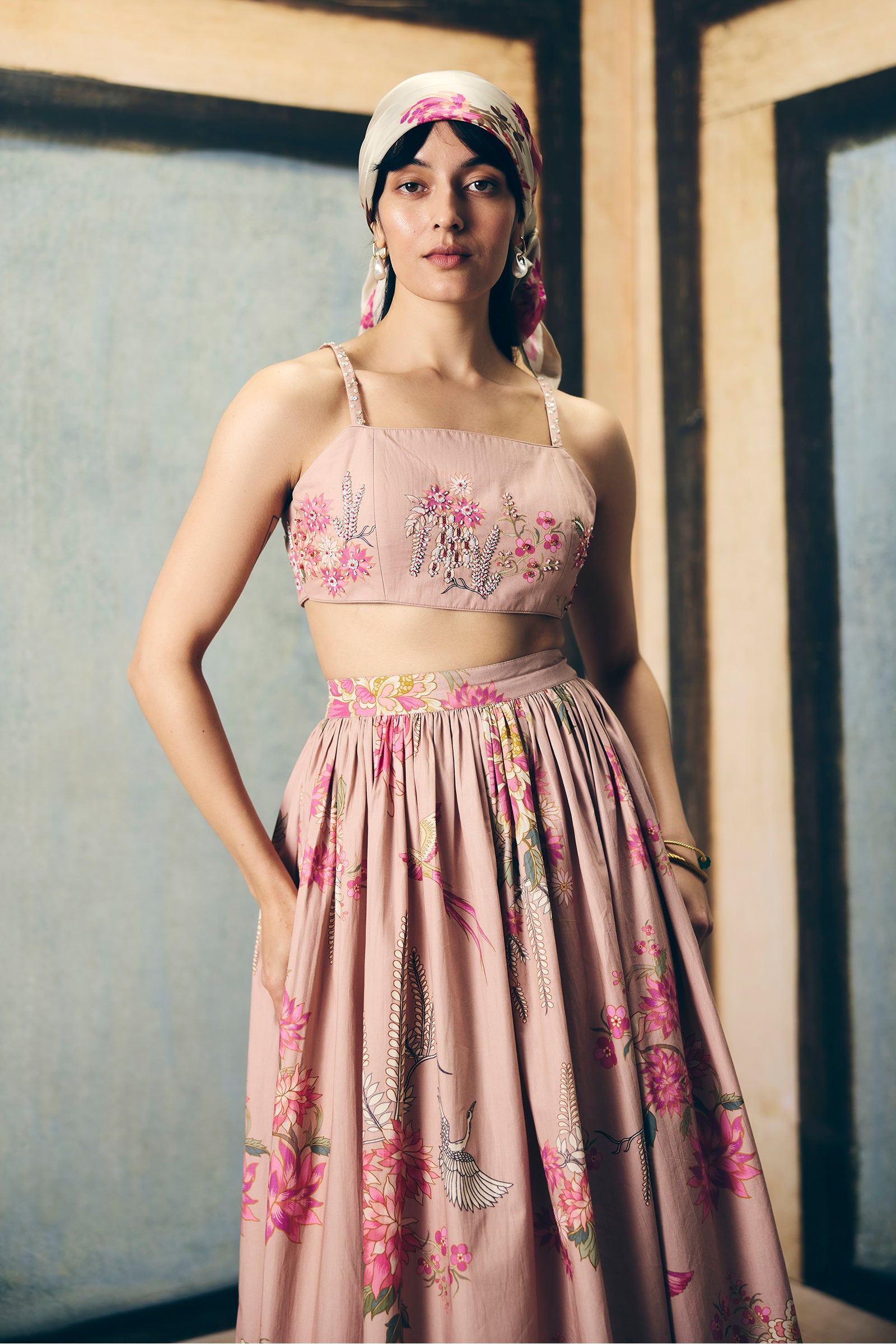 Skirt Bustier Chalk