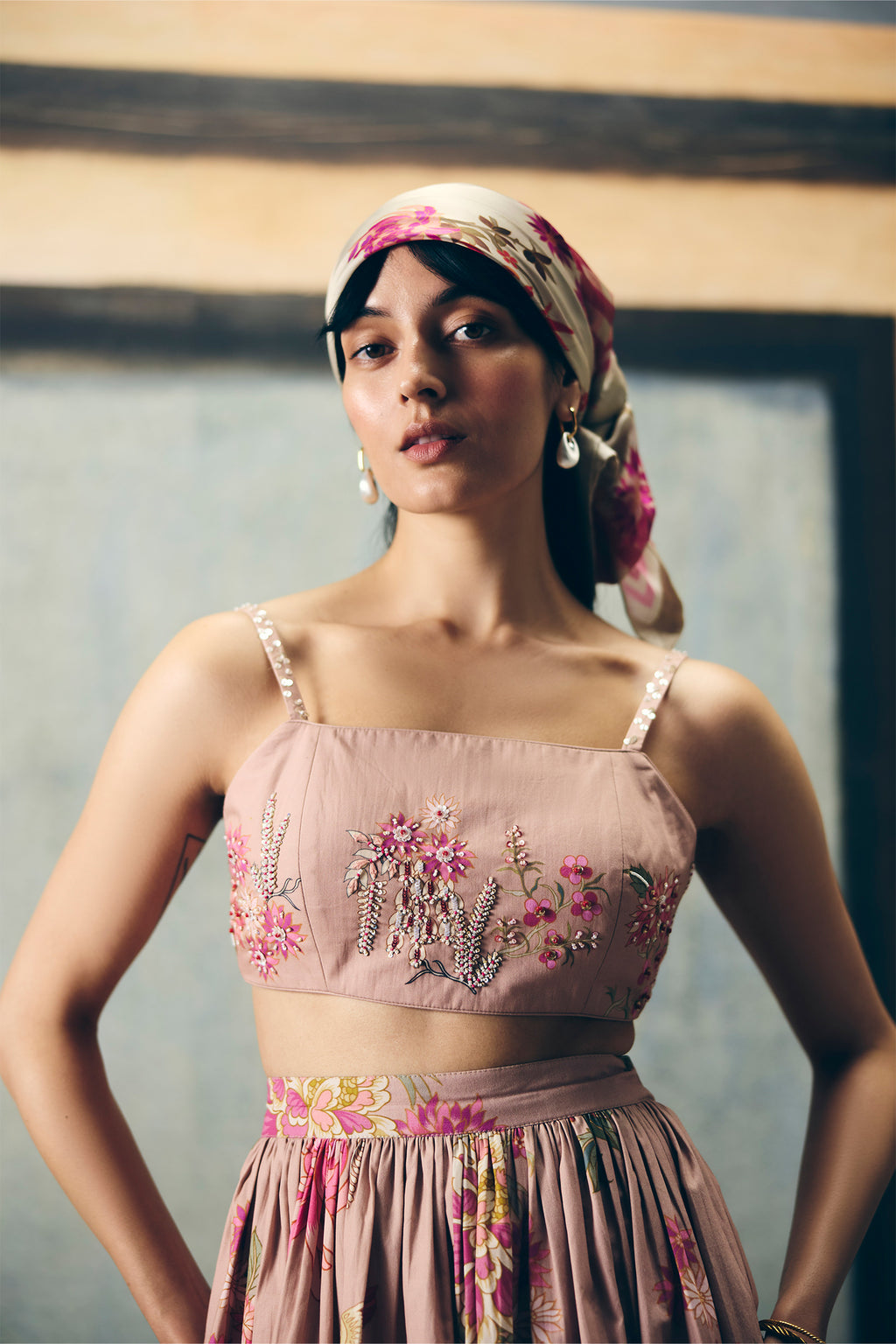 Skirt Bustier Chalk