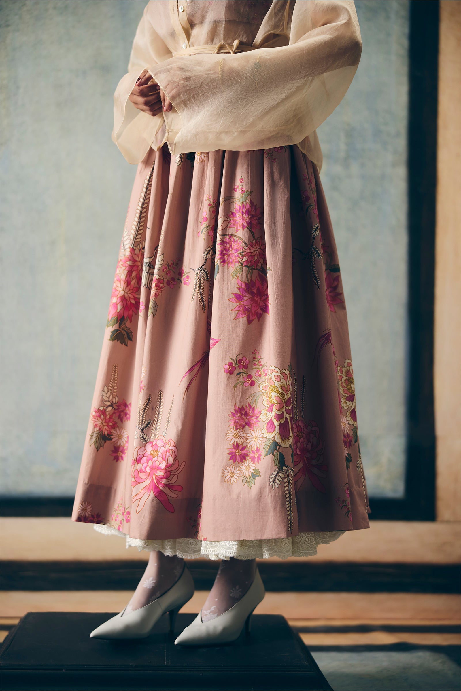 Skirt Bustier Chalk