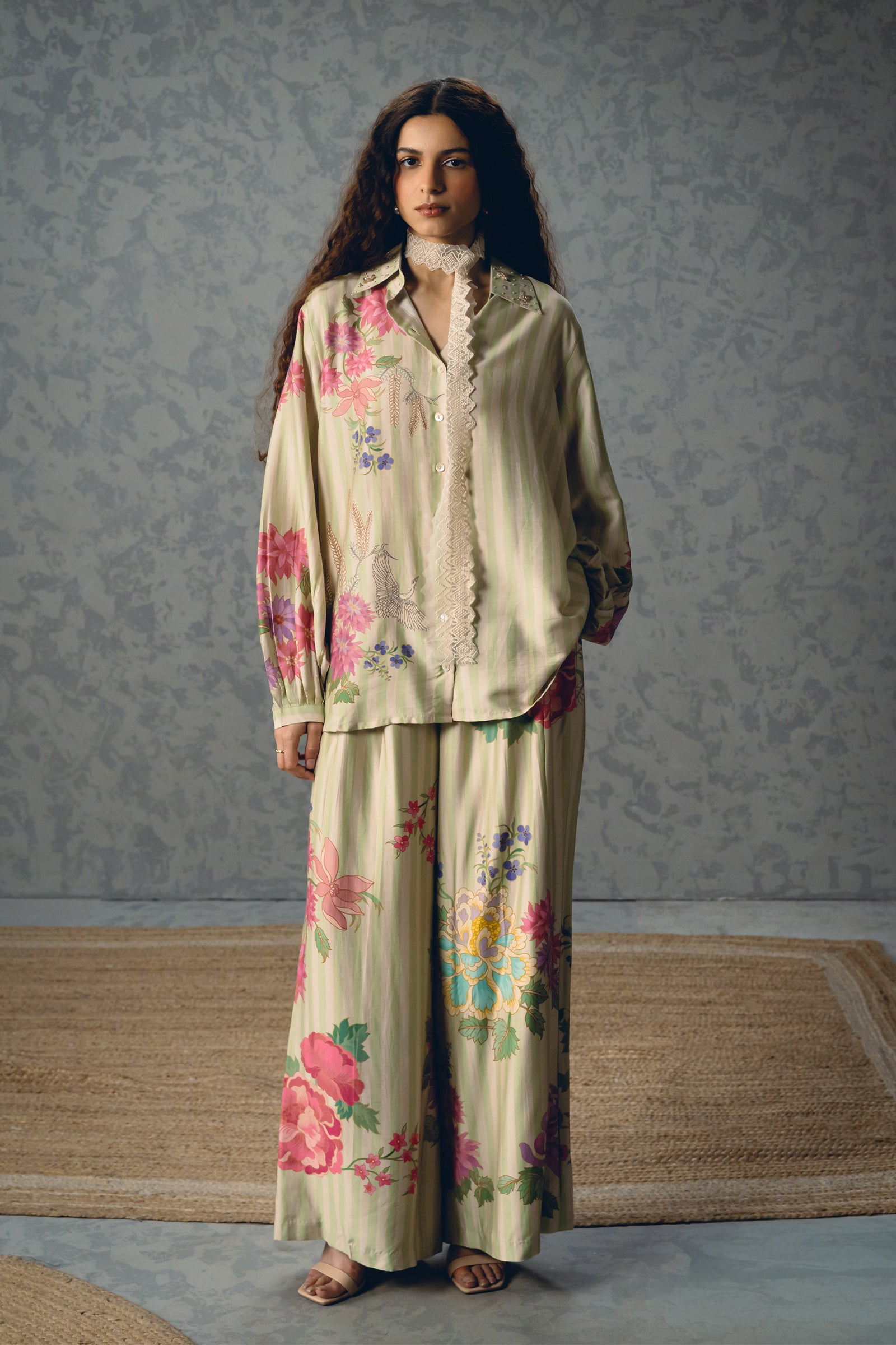 Pant Shirt Pista Green