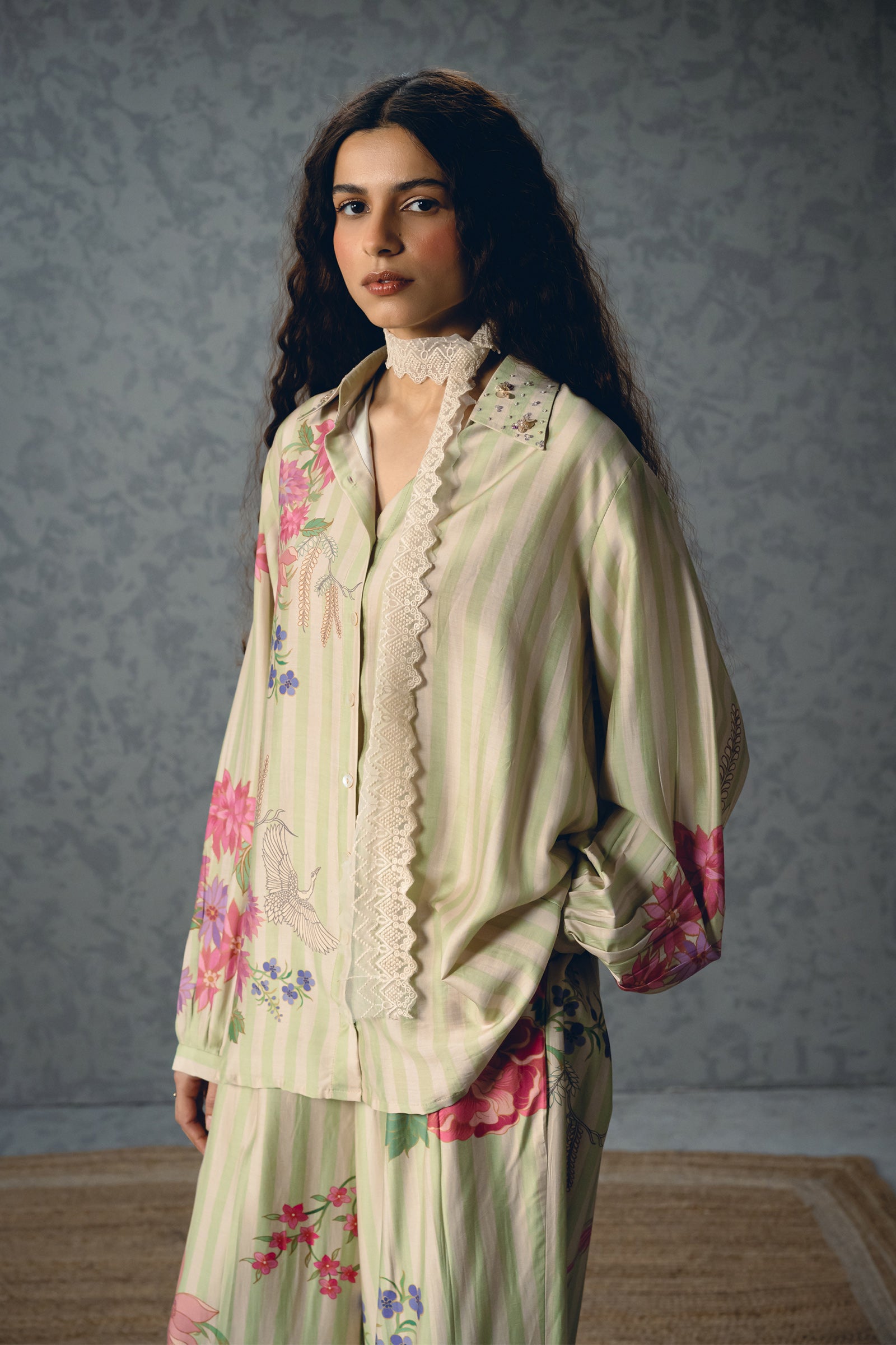 Pant Shirt Pista Green