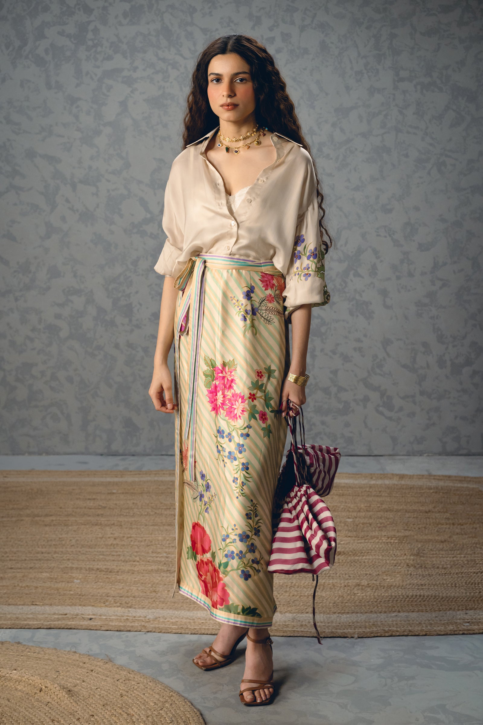 Skirt Shirt Off White