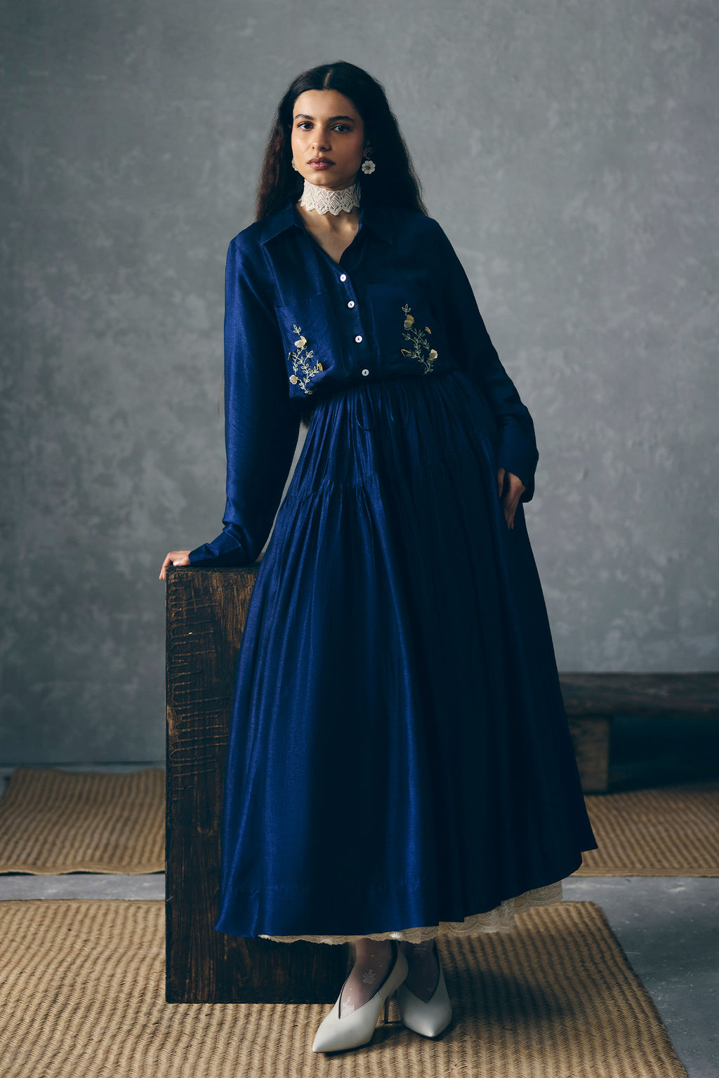 Dress Navy Blue