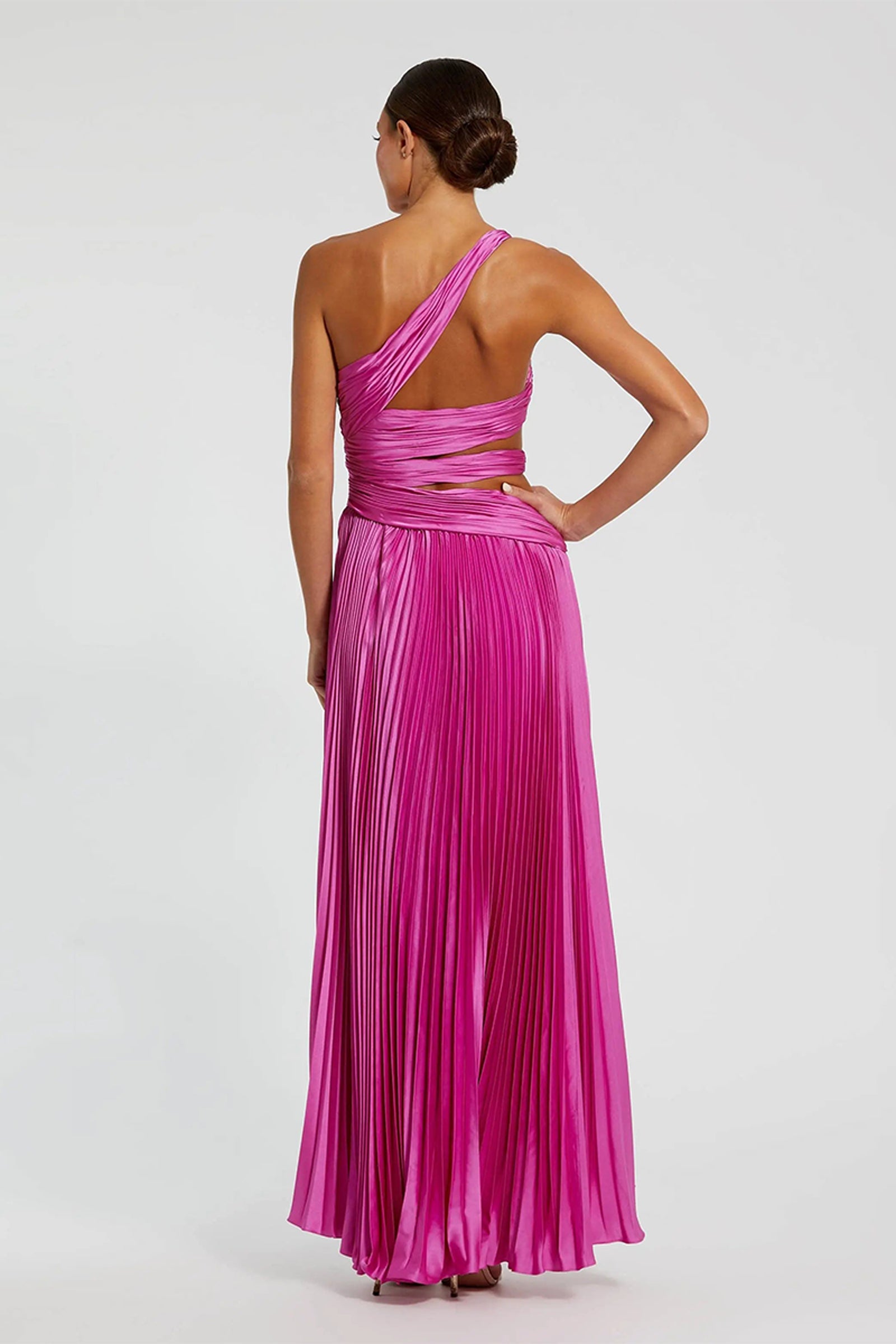GOWN FUSCHIA GREEN