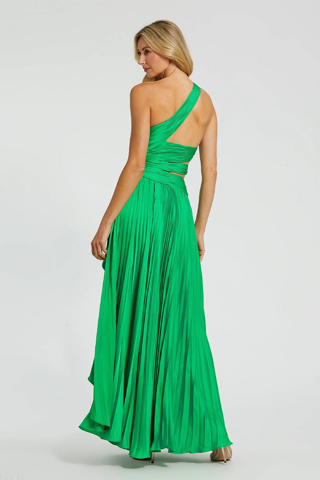 GOWN FUSCHIA GREEN