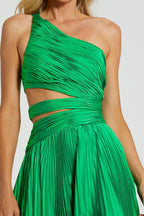GOWN FUSCHIA GREEN