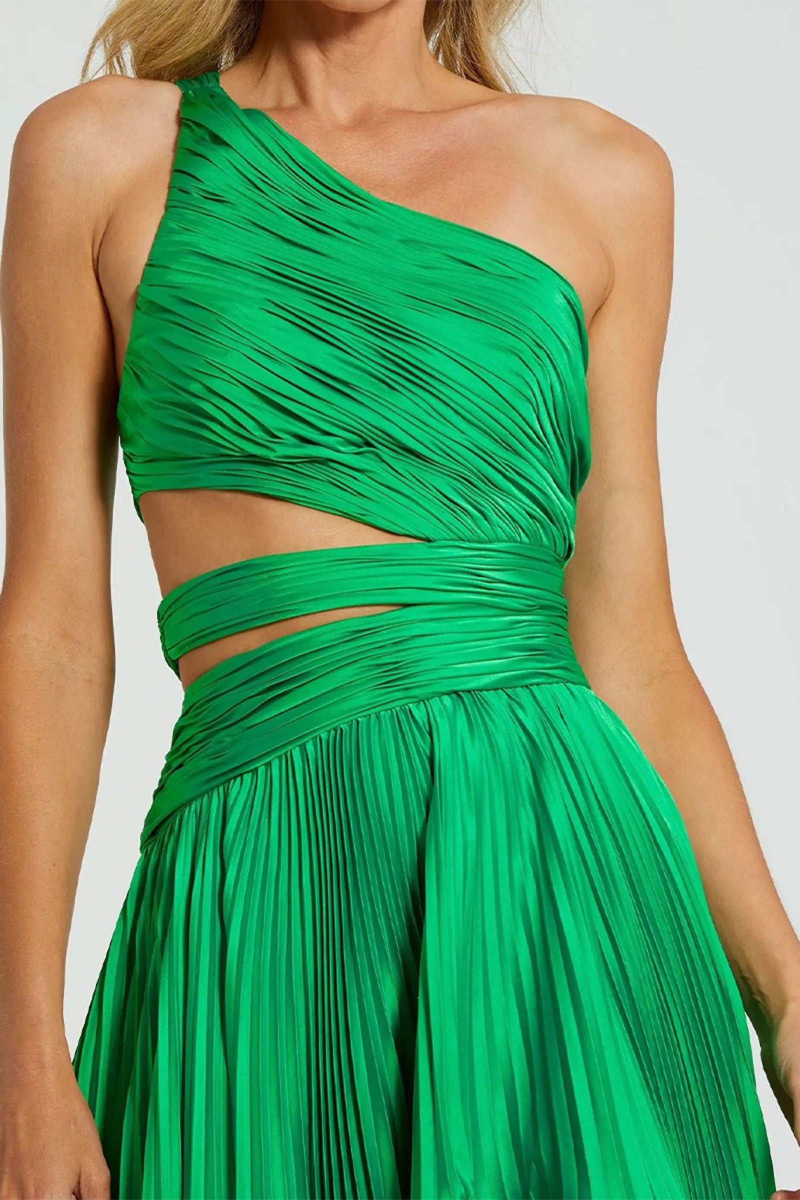GOWN FUSCHIA GREEN