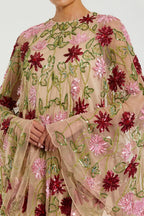 DRESS NUDE MULTI