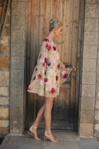 DRESS NUDE MULTI