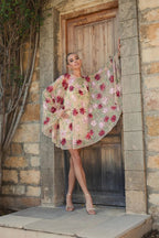 DRESS NUDE MULTI