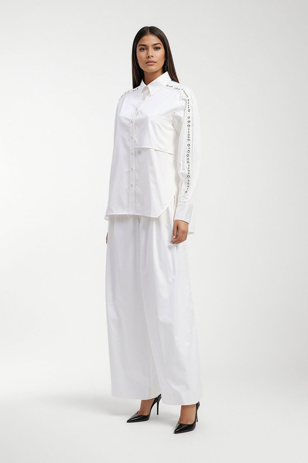 SHIRT TROUSER WHITE