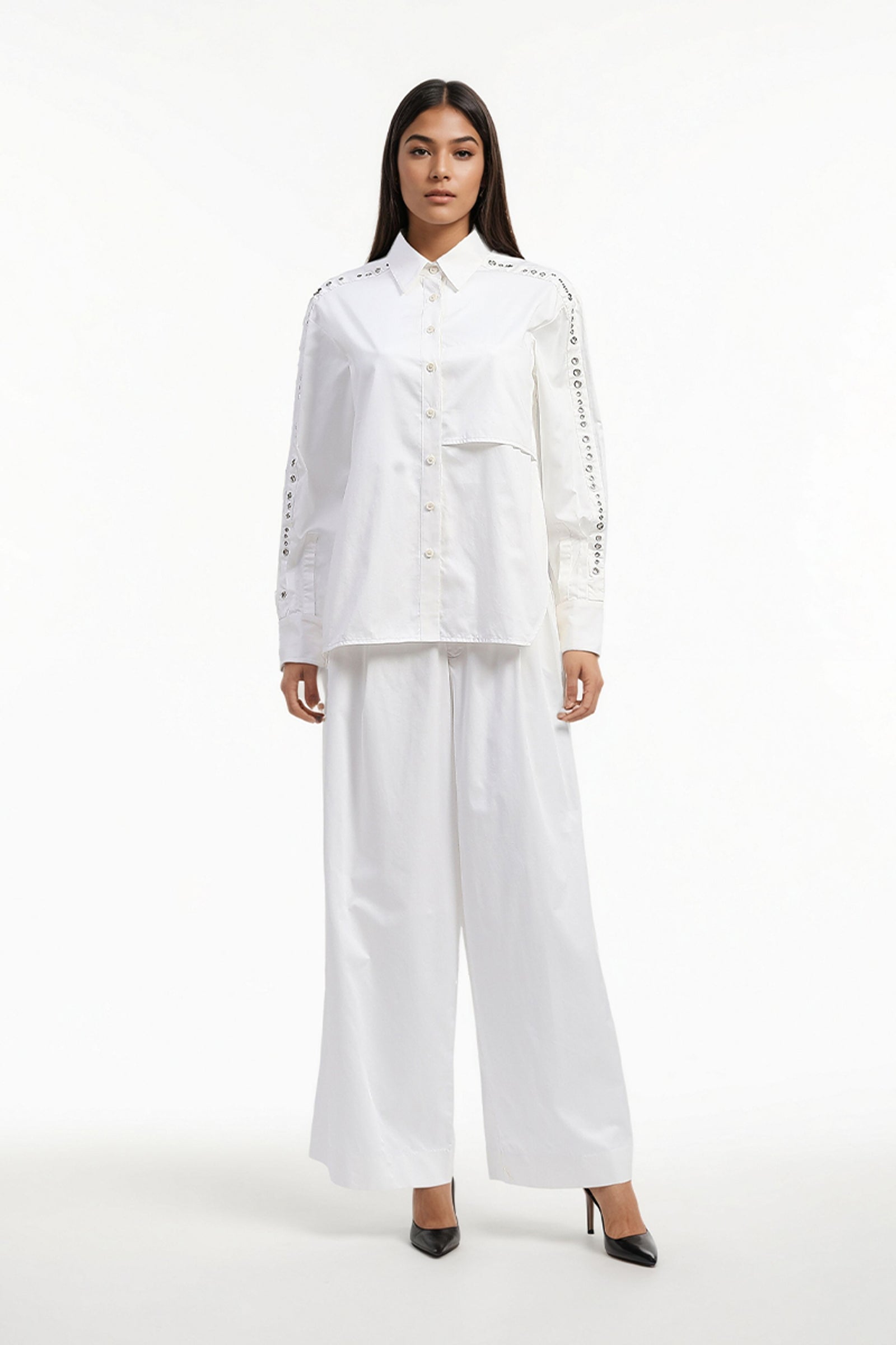 SHIRT TROUSER WHITE