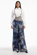 SHIRT TROUSER SUSPENDER DENIM BLUE