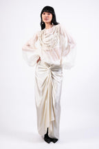 TOP SKIRT BUSTIER IVORY