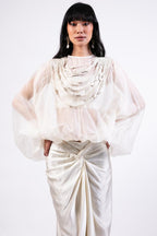 TOP SKIRT BUSTIER IVORY