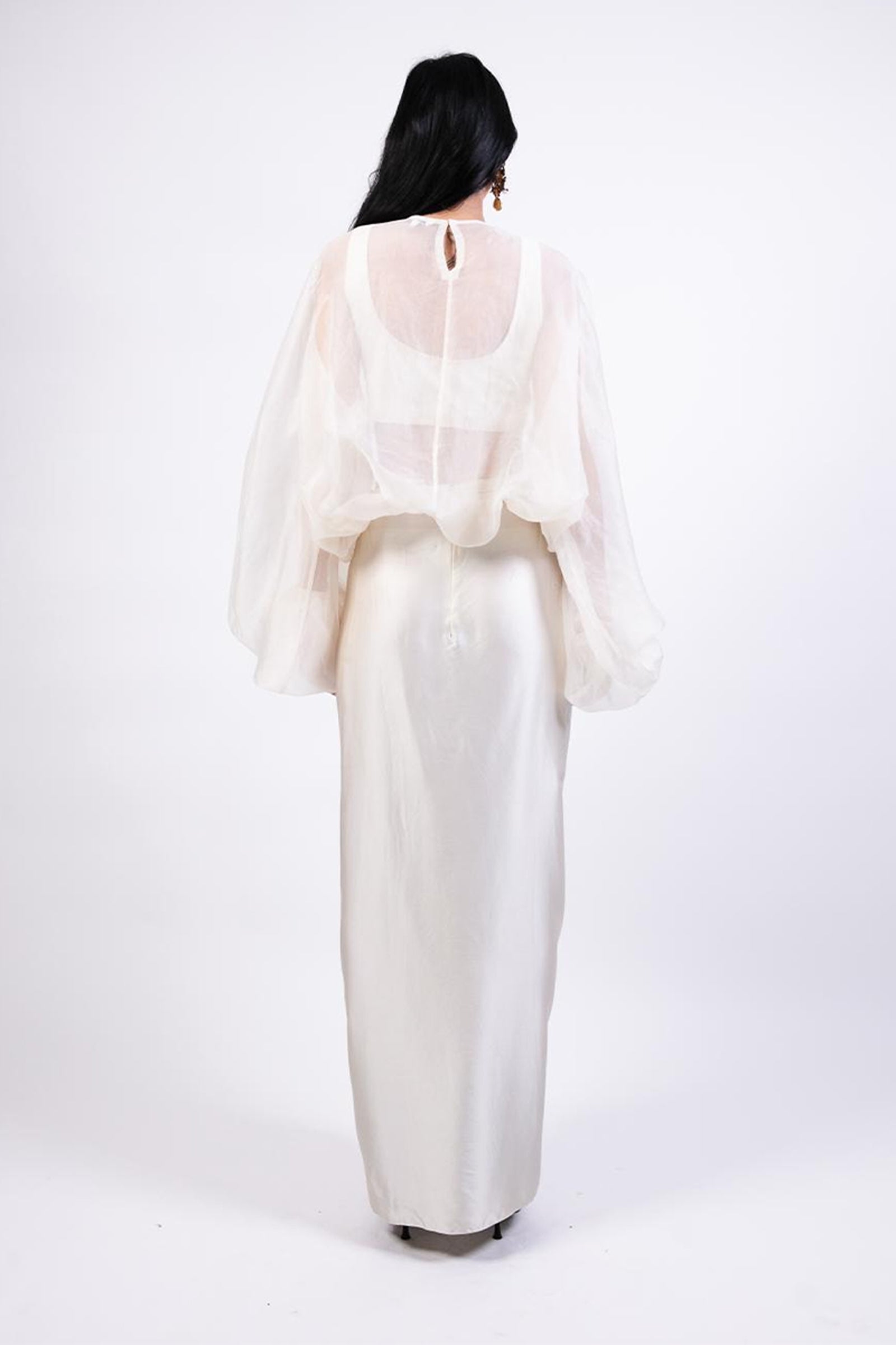 TOP SKIRT BUSTIER IVORY